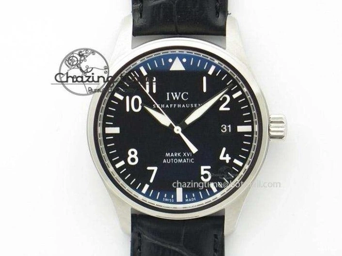 MIROTIME 0116 Supportive Big Pilot IW501008 “Boutique London” SS ZF Best Edition Blue Dial on Blue Leather Strap A 7106